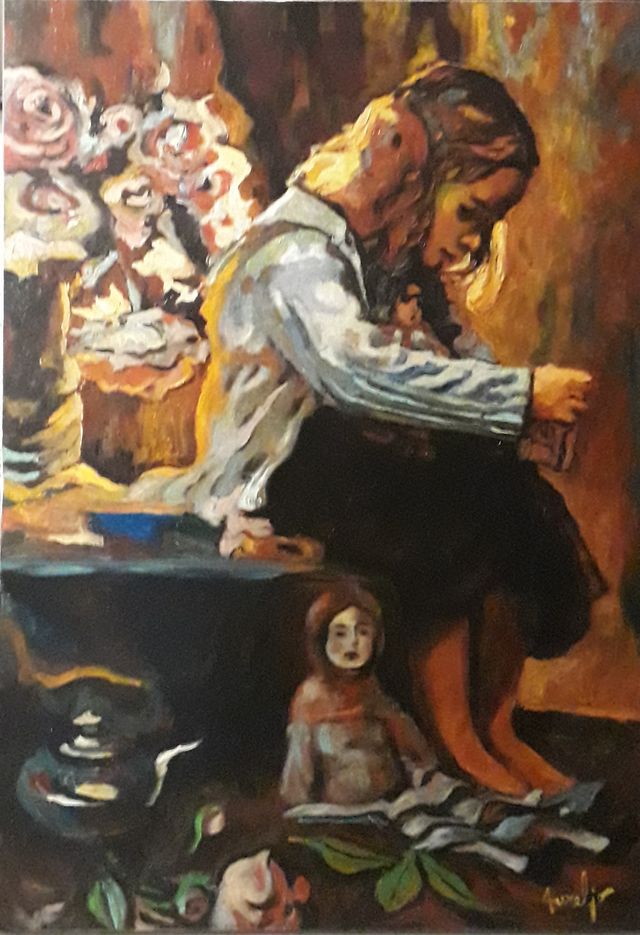 2013 mio Ritratto di bimba