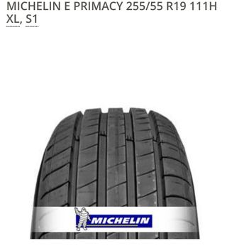 Neumáticos MICHELIN PRIMACY 255/55R19 mitad precio