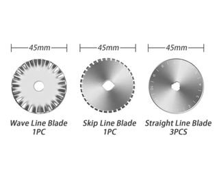 Cuchillas circulares 5unid.