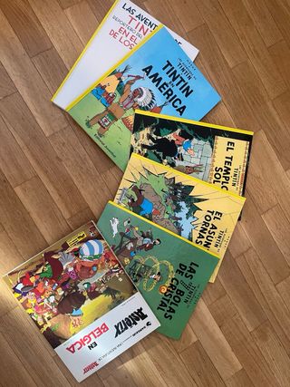 Comic Tintin y Asterix