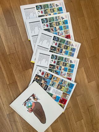 Comic Tintin y Asterix