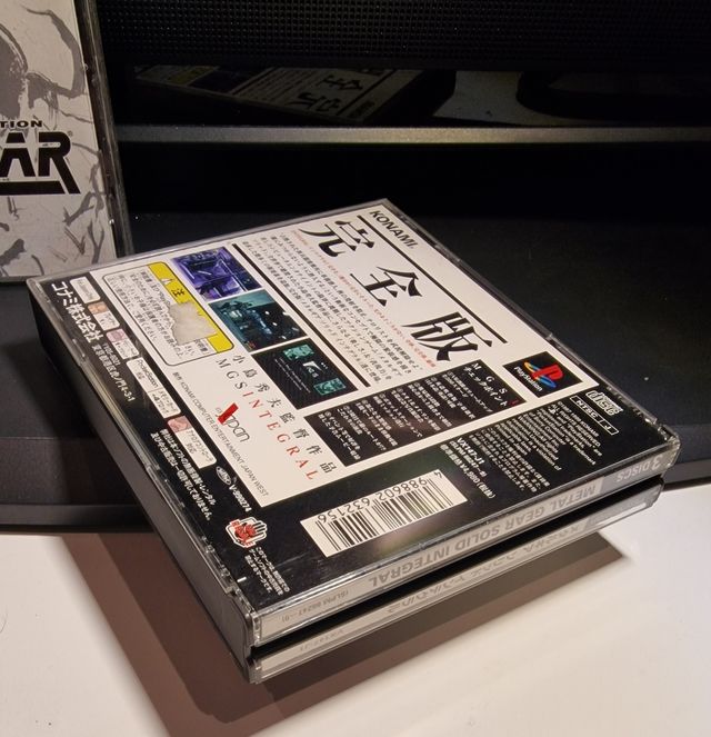 Metal Gear Solid Integral PS1 +  OST