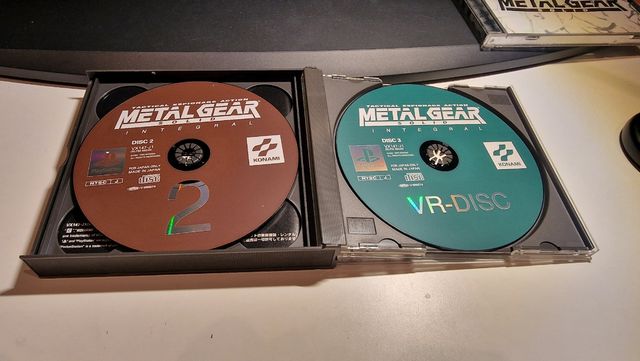 Metal Gear Solid Integral PS1 +  OST