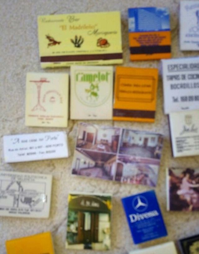 Lote 23 cajetillas de cerillas vintage