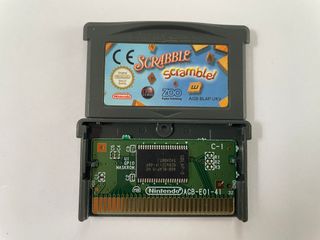 Scrabble Scramble! Nintendo Gameboy Advance