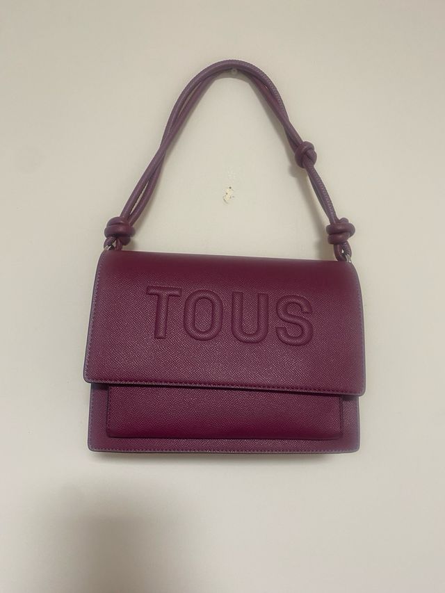 Bolso Tous berenjena piel