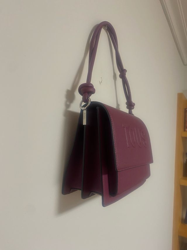 Bolso Tous berenjena piel