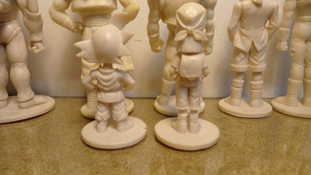 Lote figuras Dragon ball 1996 Bs Sta Sin pintar