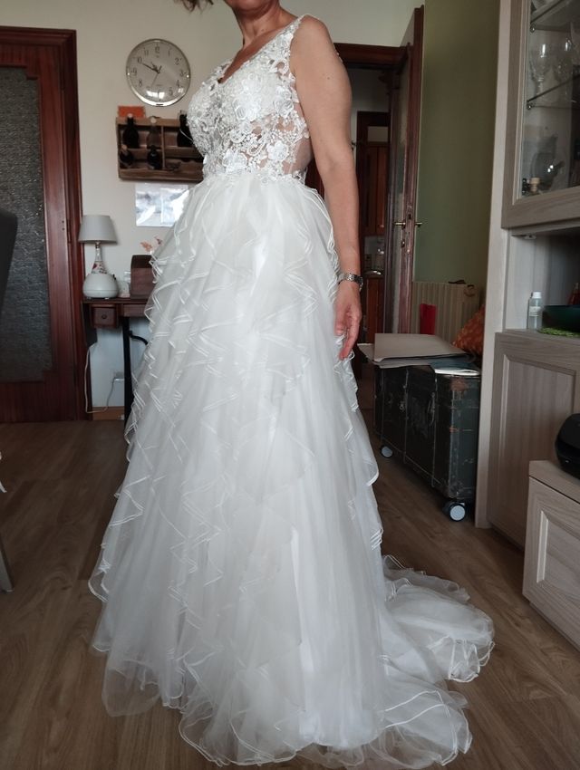 Abito da sposa bianco Davino 2023