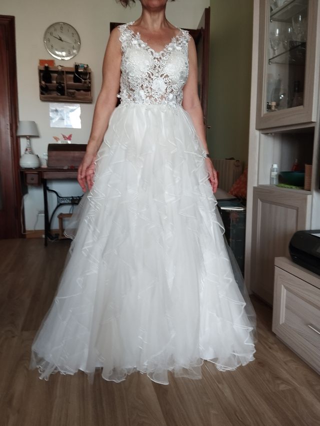 Abito da sposa bianco Davino 2023