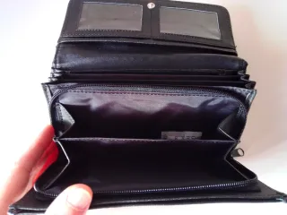 Bolso + cartera + guantes