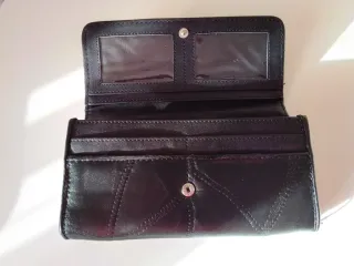 Bolso + cartera + guantes