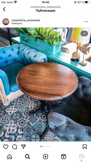 Mesa de madera