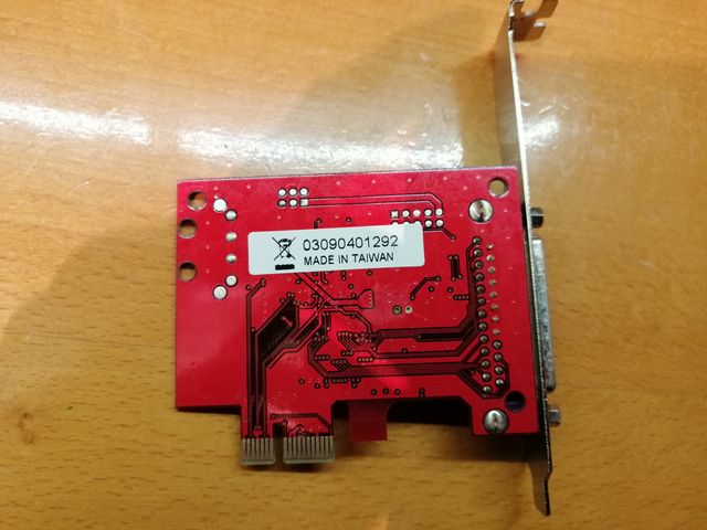 Scheda PCI Express 1 Porta Parallela IEEE 1284