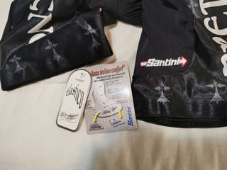 Conjunto ciclismo Santini talla M-L