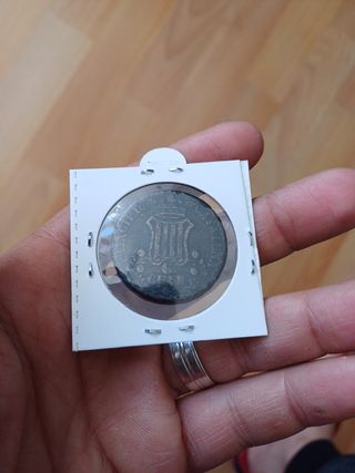 6 cuartos Moneda antigua 1846