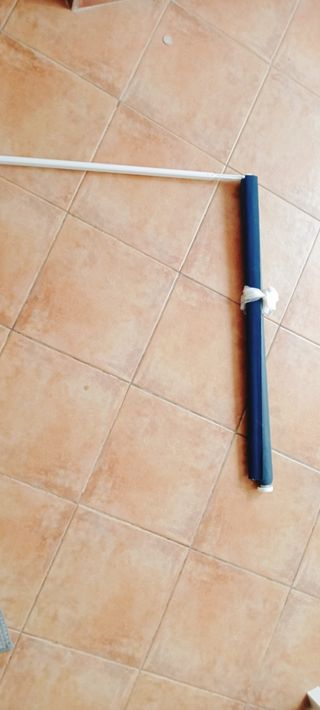 estor opaco azul 81 cm