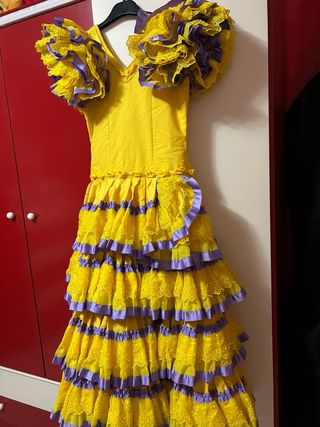 Traje flamenca niña 