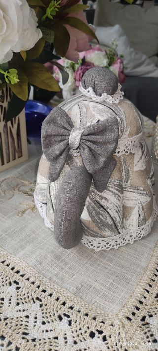 Teiera porta cialde caffè in stoffa