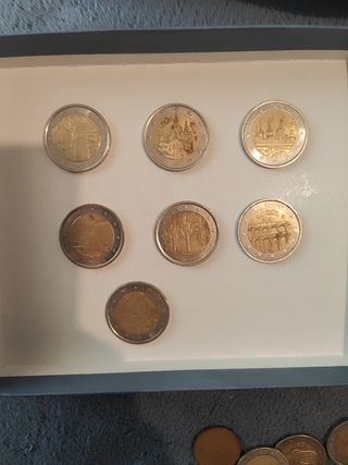 Lote 7 monedas España