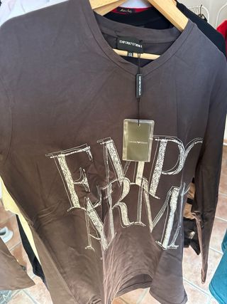 Camiseta hombre manga larga