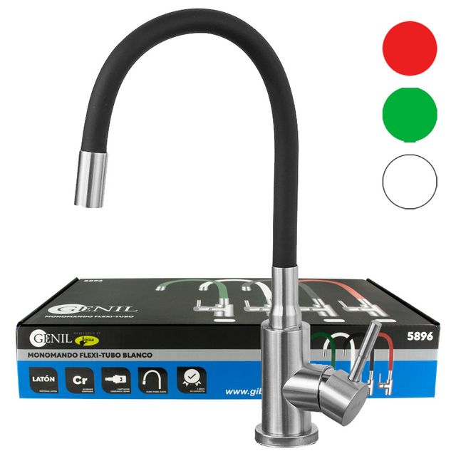 MONOMANDO FREGADERO FLEXI-TUBO GENIL