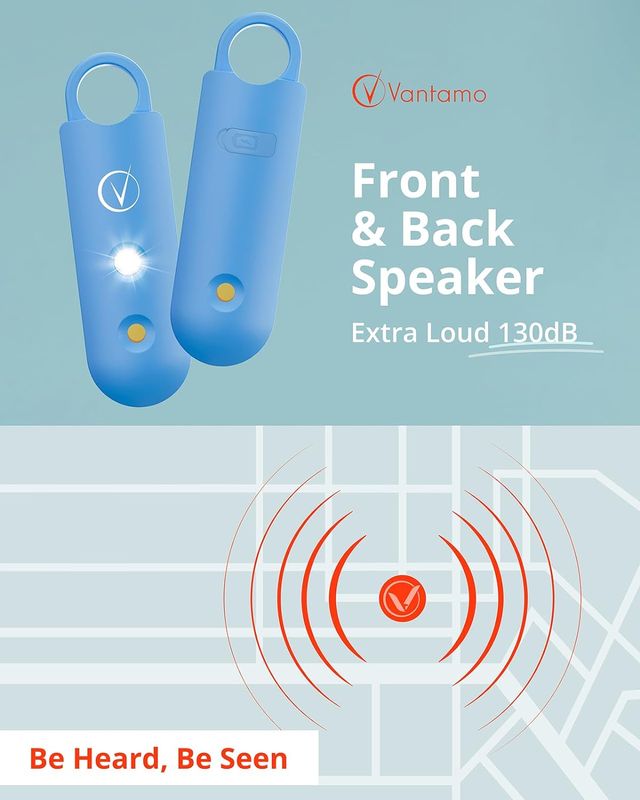 Alarma Personal Altavoces Extra-Fuertes 