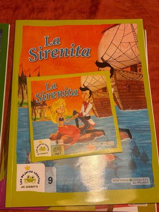 Libros clasicos infantiles + cd