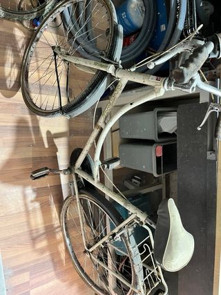 Bicicleta torpado antigua