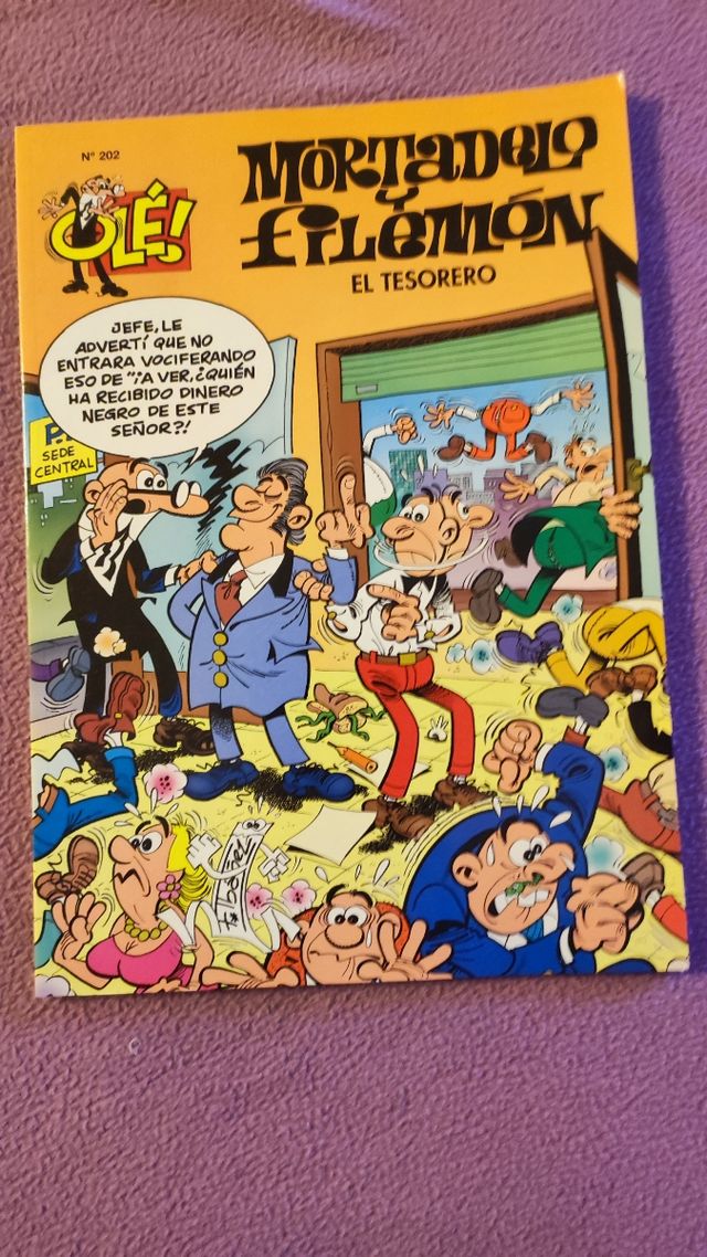 Antiguo Comic Mortadelo y Filemón n202
