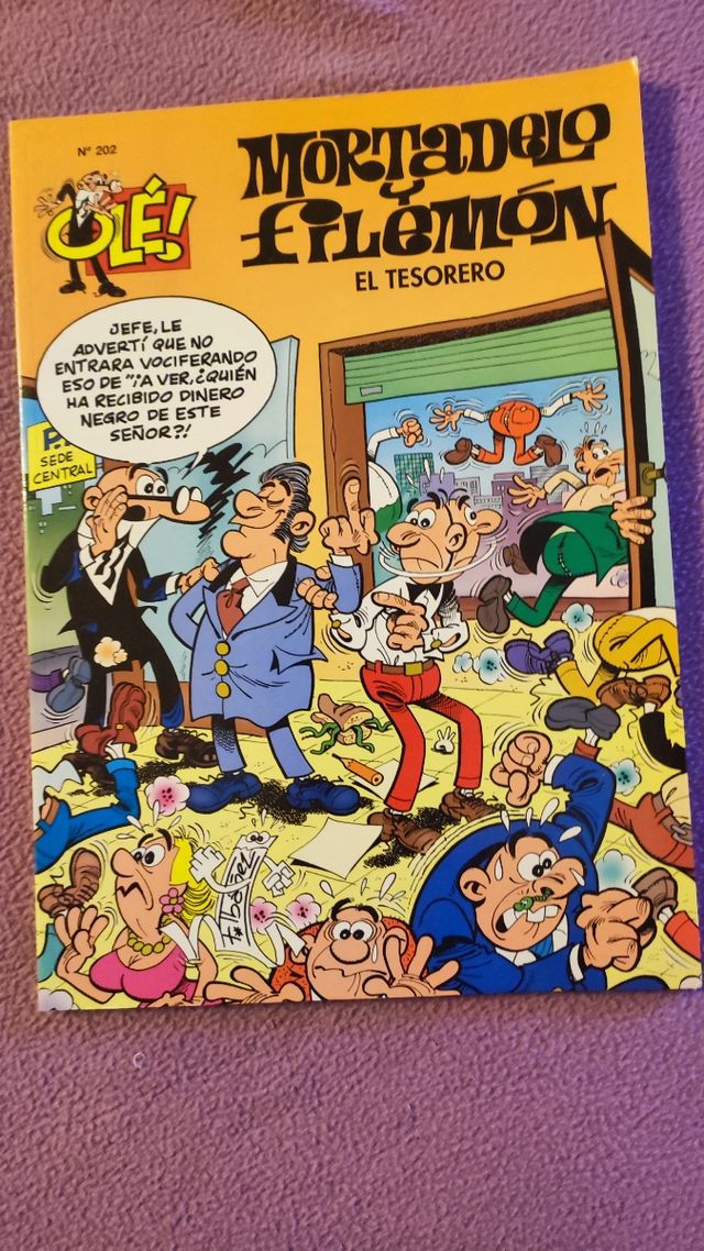 Antiguo Comic Mortadelo y Filemón n202