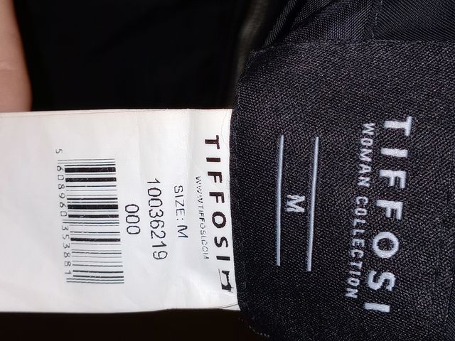 Parka Reversible TIFFOSI (en negro talla M)