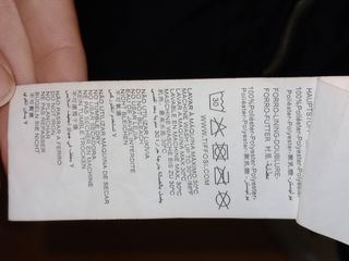 Parka Reversible TIFFOSI (en negro talla M)