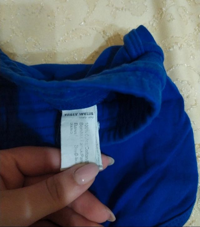 Pantaloncini 100% cotone