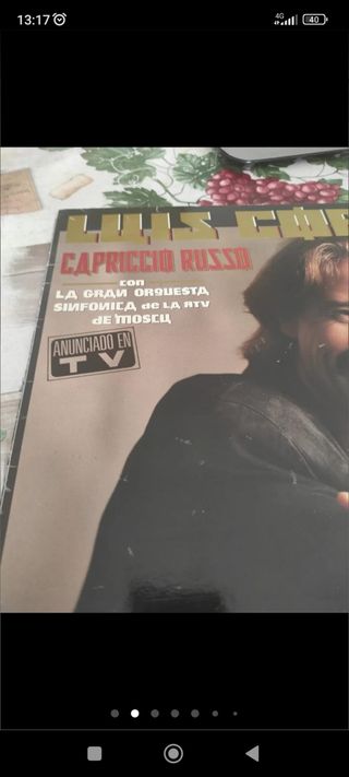 Vinilo Luis Cobos, 1986