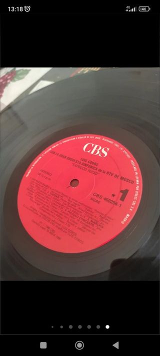 Vinilo Luis Cobos, 1986