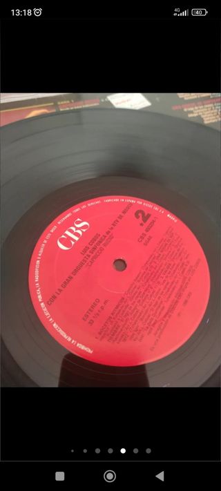 Vinilo Luis Cobos, 1986