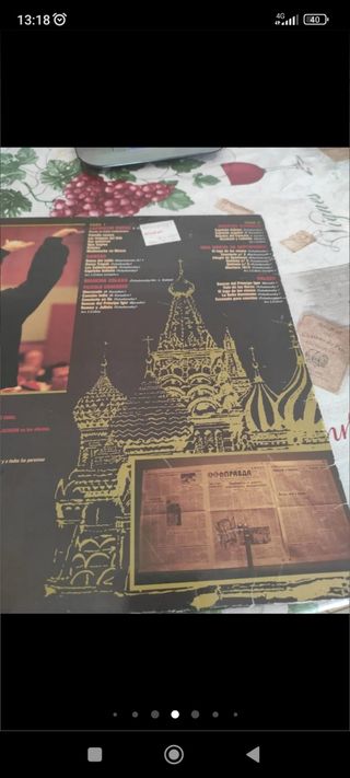 Vinilo Luis Cobos, 1986