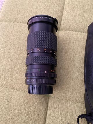 Objetivo para cámara.