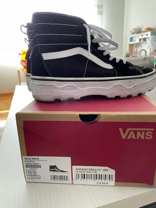 Zapatillas Vans bota.Talla 38