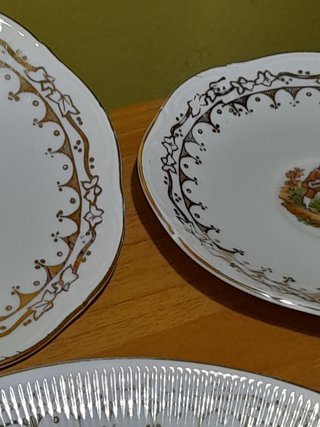 SERVIZIO PIATTI DOLCE/FRUTTA 7PZ SCHIRNDING VINTAG