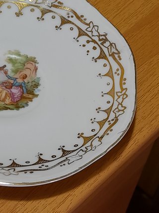 SERVIZIO PIATTI DOLCE/FRUTTA 7PZ SCHIRNDING VINTAG
