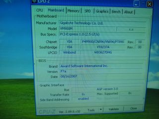 placa base socket 775 GIGABYTE G4-VM900m REV 1.1