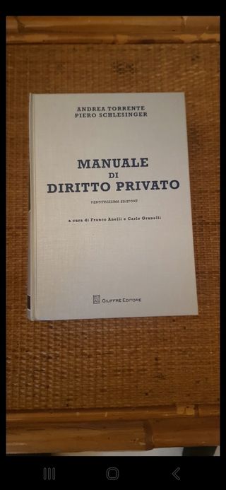 Manuale di Diritto Privato