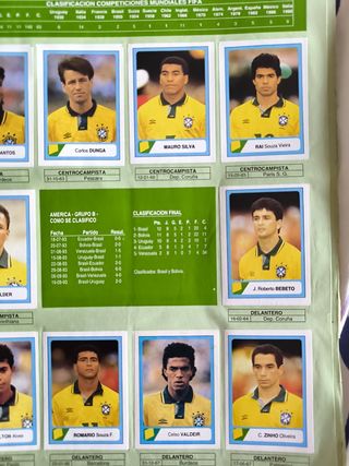 Álbum de cromos Completo Mundial USA 94 