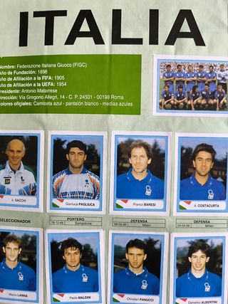 Álbum de cromos Completo Mundial USA 94 