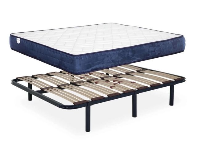 BASE DE CAMA E COLCHÃO 135x190