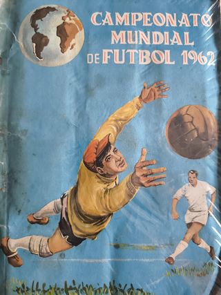 Álbum cromos completo mundial 1962 Disgra