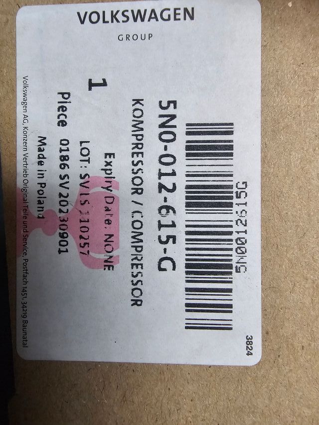Compresor Seat , Audi , volkswaguen , Skoda