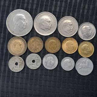 Monedas estado español franco 
